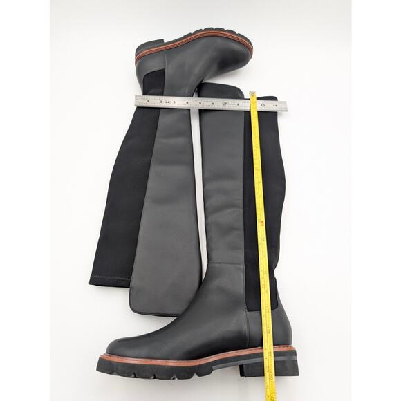 Stuart Weitzman Adrina City Over the Knee Boots Women's Black Size US5.5B EU36 - Picture 7 of 14